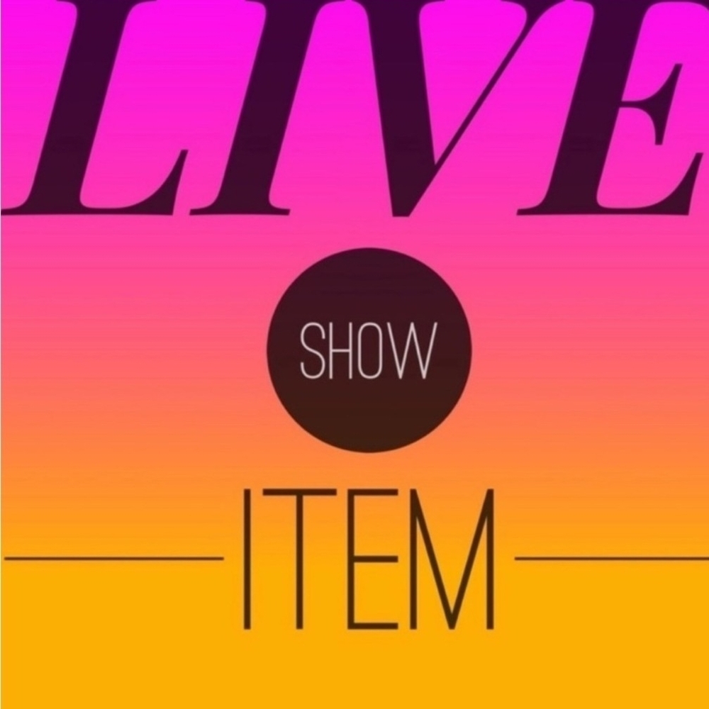 Live Show Item Poster